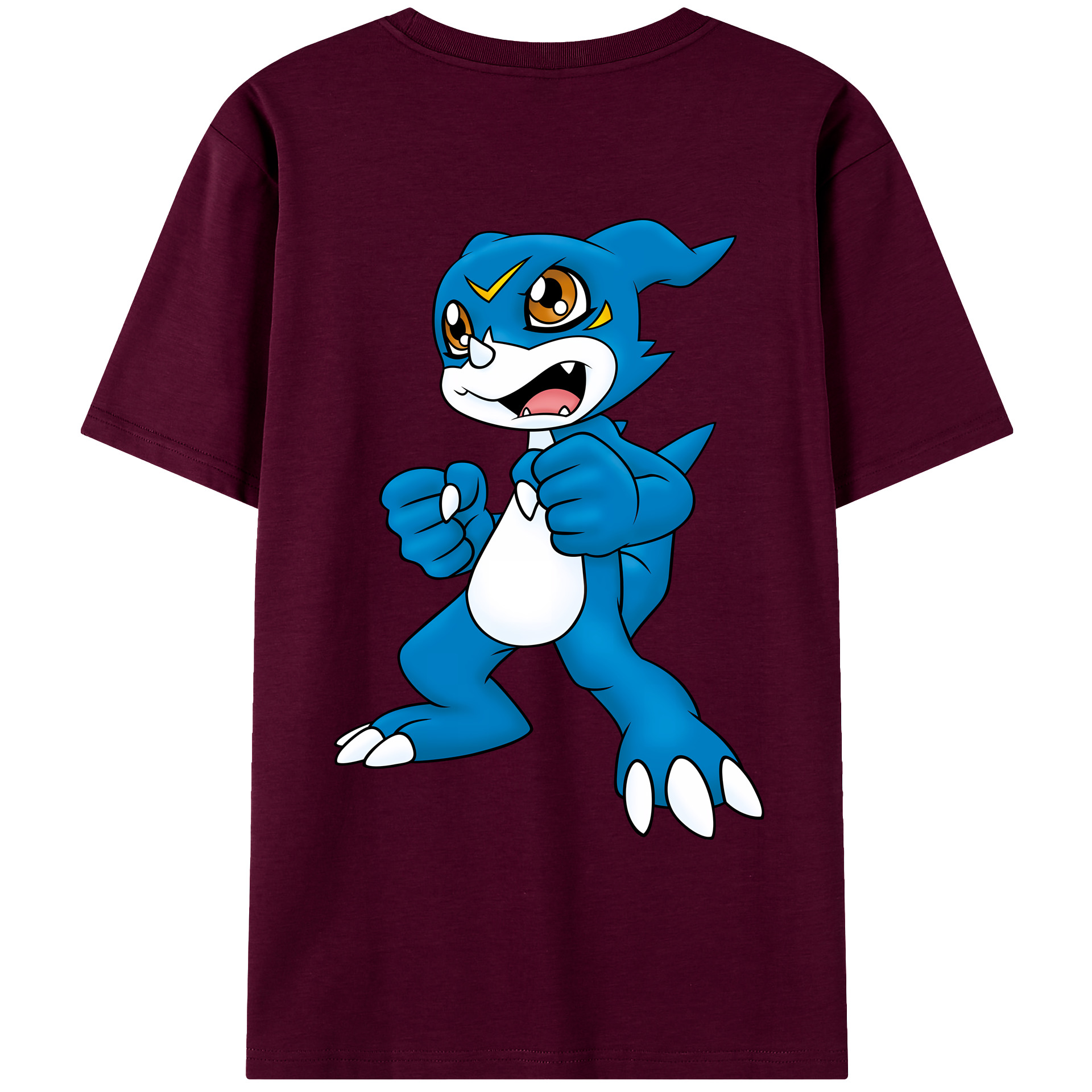（画像用） Digimon デジタルモンスター/デジモン レディース半袖Tシャツ(バックプリント)